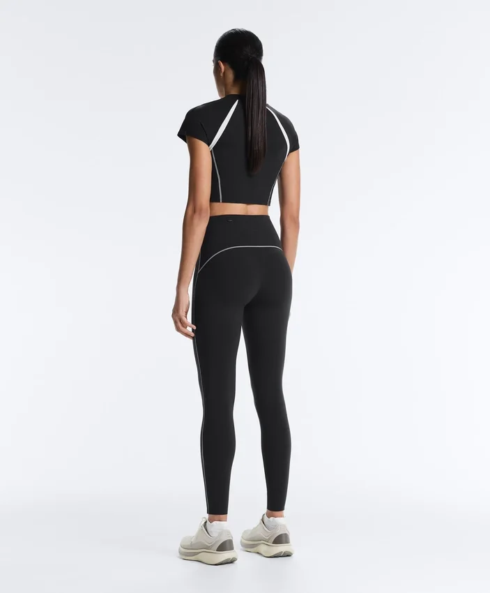 Tops sem mangas compressivas refletoras Tops sem mangas compressivas refletoras