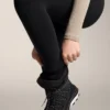Leggings sem costuras, de cintura superalta e extraquentes, com comprimento até ao tornozelo de 70 cm