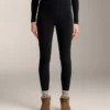 Leggings sem costuras super-extra-quentes, de cintura alta (70 cm) e comprimento até ao tornozelo
