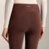 Leggings sem costuras super-extra-quentes, de cintura alta (70 cm) e comprimento até ao tornozelo