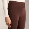 Leggings sem costuras super-extra-quentes, de cintura alta (70 cm) e comprimento até ao tornozelo