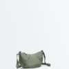 Mini bolsa a tiracolo acolchoada