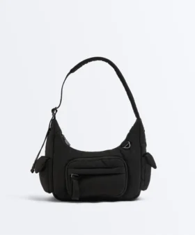 Mini-bolsa com bolsos maxi