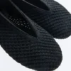 Sapatos rasos de croché Sapatos rasos de croché