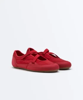 Sapatos rasos desportivos em nylon