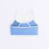 Sutiã desportivo Comfortlux de apoio leve com debrum Sutiã desportivo Comfortlux de apoio leve com debrum