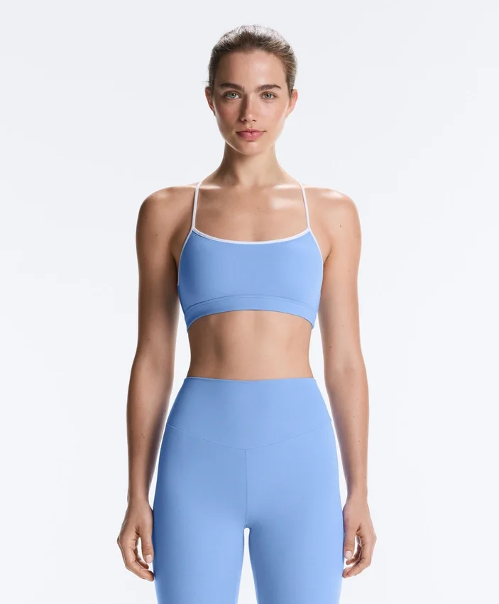 Sutiã desportivo Comfortlux de apoio leve com debrum Sutiã desportivo Comfortlux de apoio leve com debrum