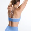 Sutiã desportivo Comfortlux de apoio leve com debrum Sutiã desportivo Comfortlux de apoio leve com debrum