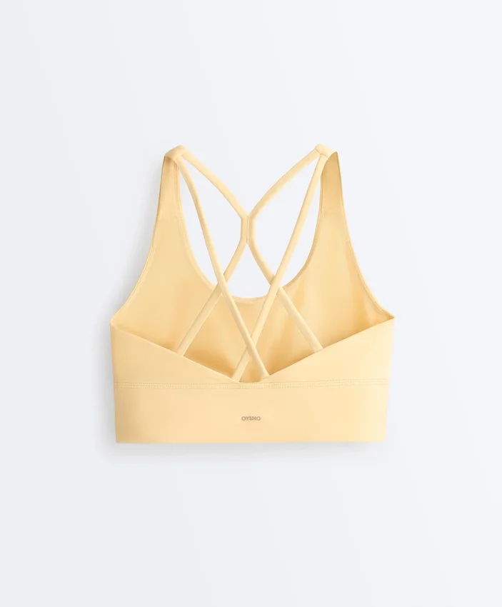 Sutiã desportivo Comfortlux de apoio médio com copas Sutiã desportivo Comfortlux de apoio médio com copas