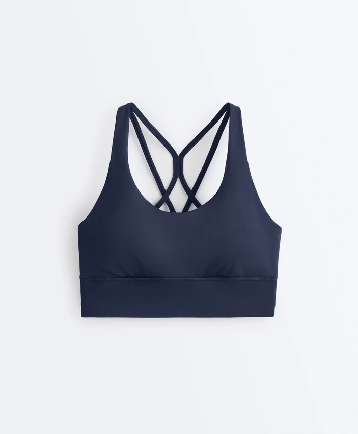 Sutiã desportivo Comfortlux de apoio médio com copas Sutiã desportivo Comfortlux de apoio médio com copas