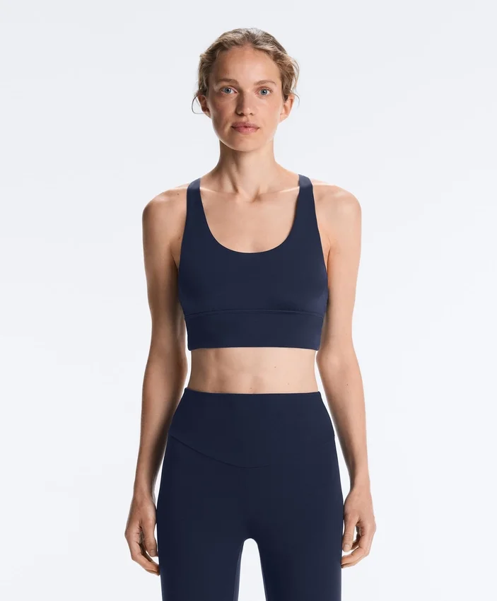 Sutiã desportivo Comfortlux de apoio médio com copas Sutiã desportivo Comfortlux de apoio médio com copas