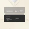 Sutiã desportivo Comfortlux de suporte médio com bainha em ponto de alinhavo Sutiã desportivo Comfortlux de suporte médio com bainha em ponto de alinhavo
