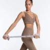 Sutiã desportivo Comfortlux de suporte médio com bainha em ponto de alinhavo Sutiã desportivo Comfortlux de suporte médio com bainha em ponto de alinhavo