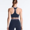 Sutiã desportivo Compressive e suporte médio com copas de borracha Sutiã desportivo Compressive e suporte médio com copas de borracha
