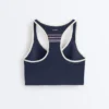 Sutiã desportivo Compressive e suporte médio com copas de borracha Sutiã desportivo Compressive e suporte médio com copas de borracha