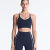 Sutiã desportivo Compressive e suporte médio com copas de borracha Sutiã desportivo Compressive e suporte médio com copas de borracha