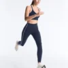 Sutiã desportivo Compressive e suporte médio com copas de borracha Sutiã desportivo Compressive e suporte médio com copas de borracha