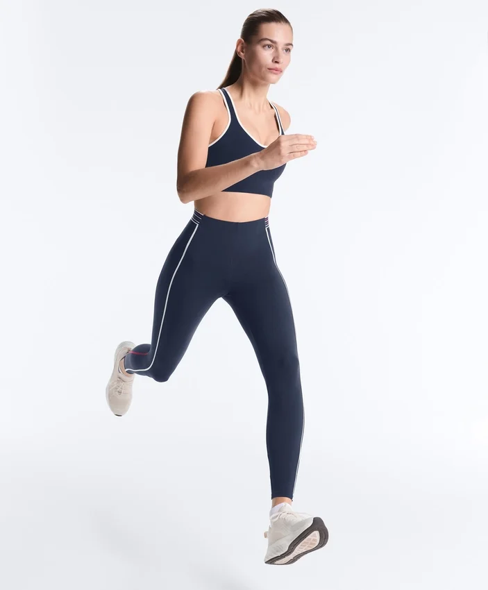 Sutiã desportivo Compressive e suporte médio com copas de borracha Sutiã desportivo Compressive e suporte médio com copas de borracha