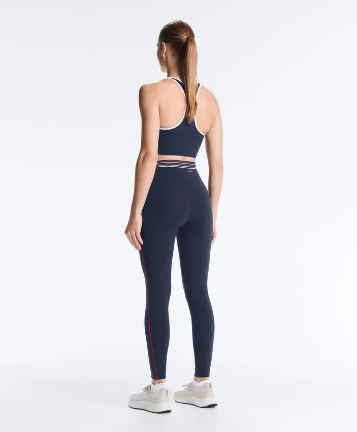 Sutiã desportivo Compressive e suporte médio com copas de borracha Sutiã desportivo Compressive e suporte médio com copas de borracha
