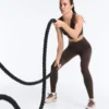 Sutiã desportivo compressivo de suporte médio com padrão ondulado Sutiã desportivo compressivo de suporte médio com padrão ondulado