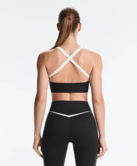 Sutiã desportivo de contraste com suporte médio Perfect-Adapt