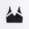 Sutiã desportivo de contraste com suporte médio Perfect-Adapt Sutiã desportivo de contraste com suporte médio Perfect-Adapt