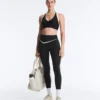 Sutiã desportivo de contraste com suporte médio Perfect-Adapt Sutiã desportivo de contraste com suporte médio Perfect-Adapt