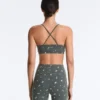Sutiã desportivo Evermove de apoio leve com estampado floral Sutiã desportivo Evermove de apoio leve com estampado floral