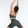 Sutiã desportivo trançado Comfortlux de suporte médio Sutiã desportivo trançado Comfortlux de suporte médio