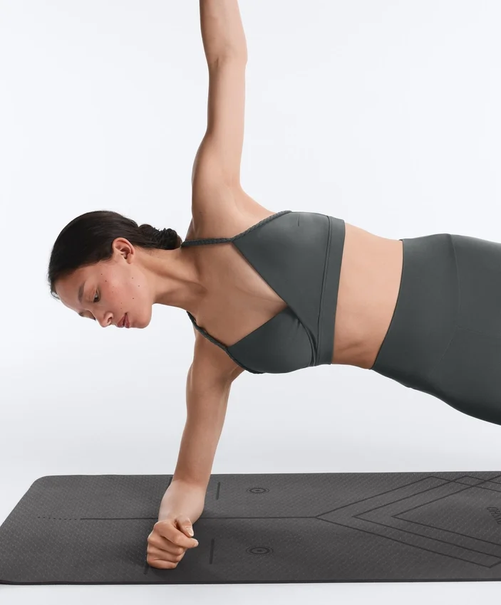 Sutiã desportivo trançado Comfortlux de suporte médio Sutiã desportivo trançado Comfortlux de suporte médio