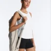 T-shirt Comfortlux com costas cruzadas T-shirt Comfortlux com costas cruzadas