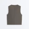 T-shirts sem mangas técnicas com texto