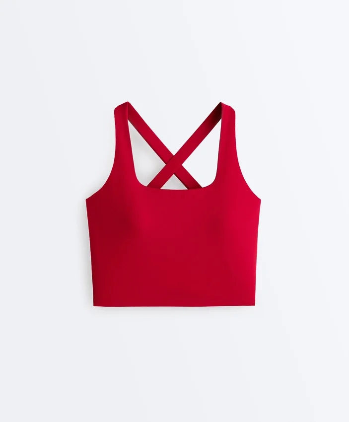 Tops Comfortlux com costas cruzadas Tops Comfortlux com costas cruzadas