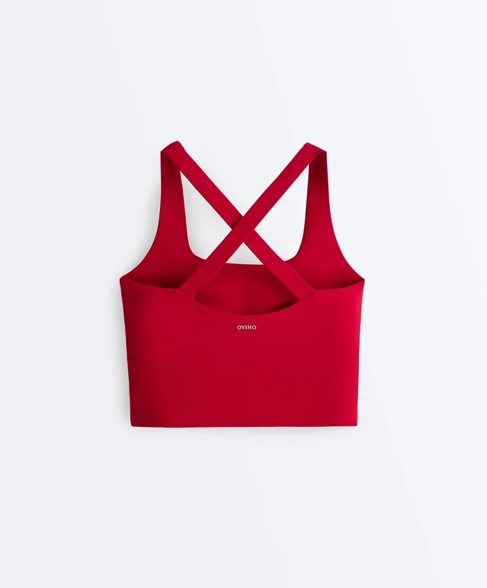 Tops Comfortlux com costas cruzadas Tops Comfortlux com costas cruzadas