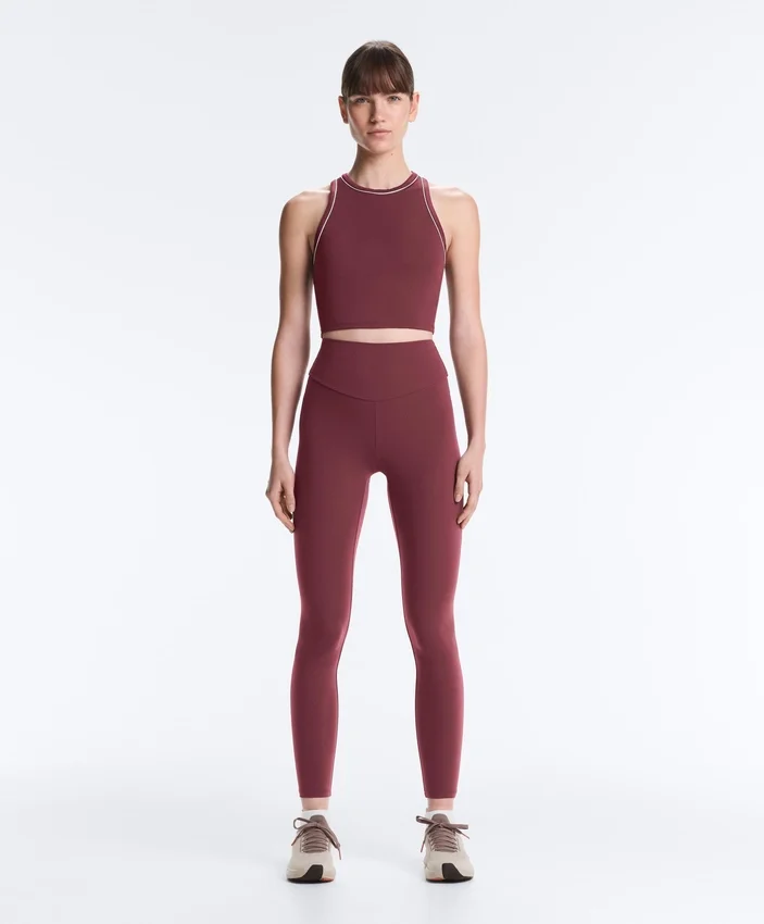 Tops Comfortlux sem mangas com decote halter Tops Comfortlux sem mangas com decote halter