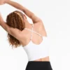 Tops de manga curta Comfortlux com alças ajustáveis