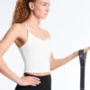 Tops de manga curta Comfortlux com alças ajustáveis