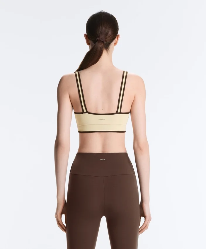 Tops sem mangas Comfortlux com contraste Tops sem mangas Comfortlux com contraste
