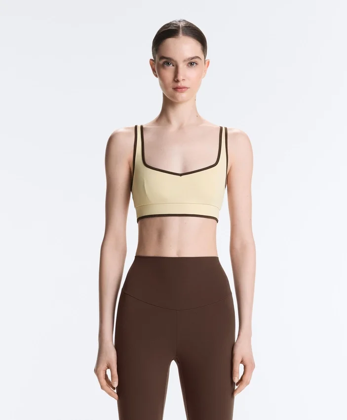 Tops sem mangas Comfortlux com contraste Tops sem mangas Comfortlux com contraste