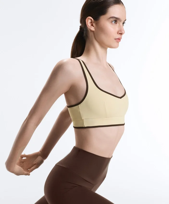 Tops sem mangas Comfortlux com contraste Tops sem mangas Comfortlux com contraste