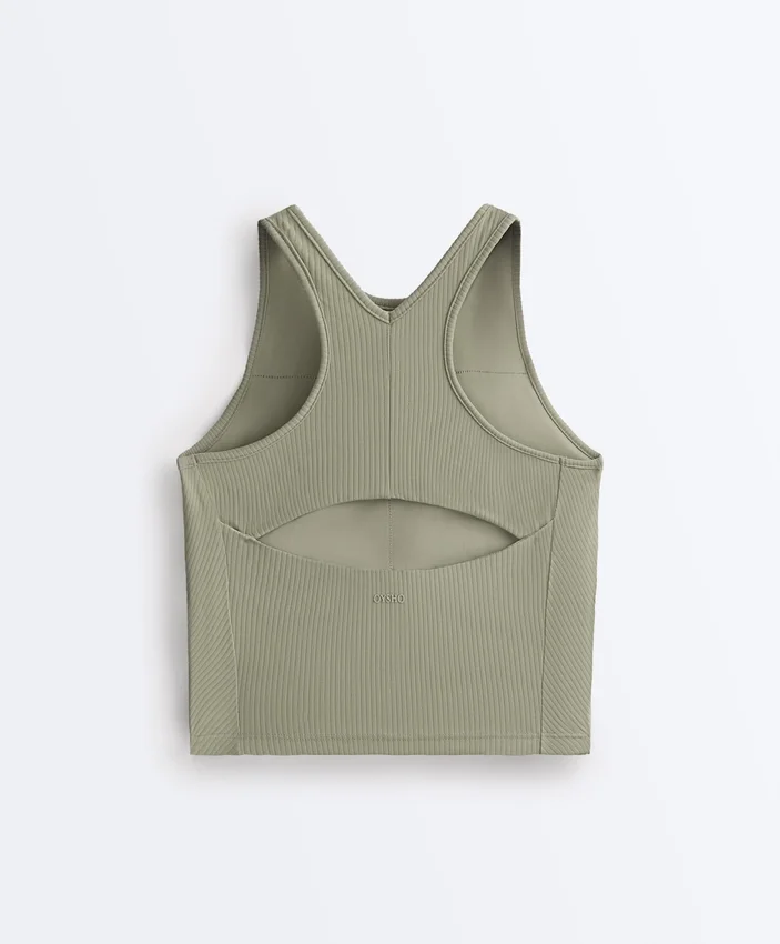 Tops sem mangas Comfortlux com decote halter Tops sem mangas Comfortlux com decote halter