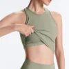 Tops sem mangas Comfortlux com decote halter Tops sem mangas Comfortlux com decote halter