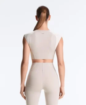 Tops sem mangas compressivas refletoras