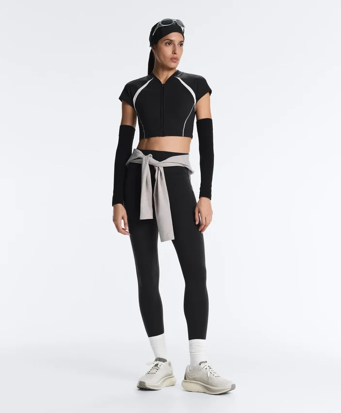 Tops sem mangas compressivas refletoras Tops sem mangas compressivas refletoras