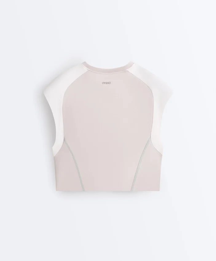 Tops sem mangas compressivas refletoras Tops sem mangas compressivas refletoras