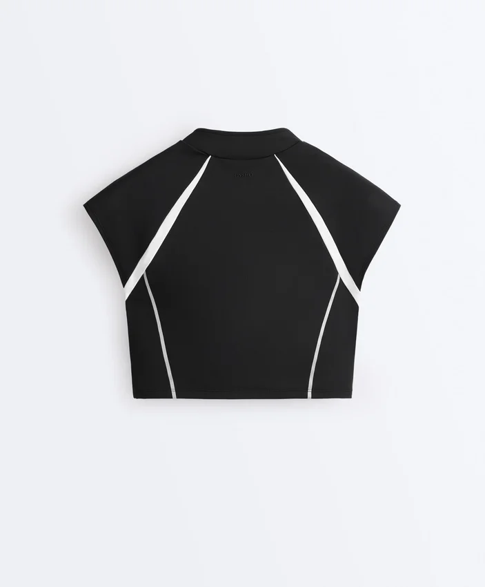 Tops sem mangas compressivas refletoras Tops sem mangas compressivas refletoras