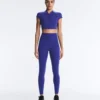 Tops sem mangas compressivas refletoras Tops sem mangas compressivas refletoras