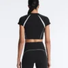 Tops sem mangas compressivas refletoras Tops sem mangas compressivas refletoras