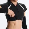 Tops sem mangas compressivas refletoras Tops sem mangas compressivas refletoras