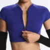Tops sem mangas compressivas refletoras Tops sem mangas compressivas refletoras
